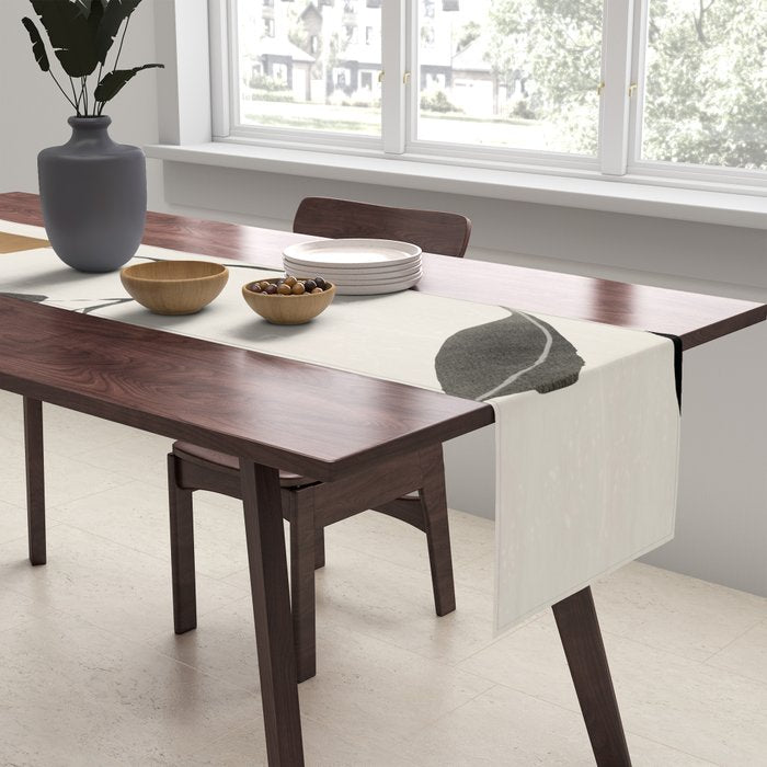 minimal plant 6 Table Runner Gallery Image 2