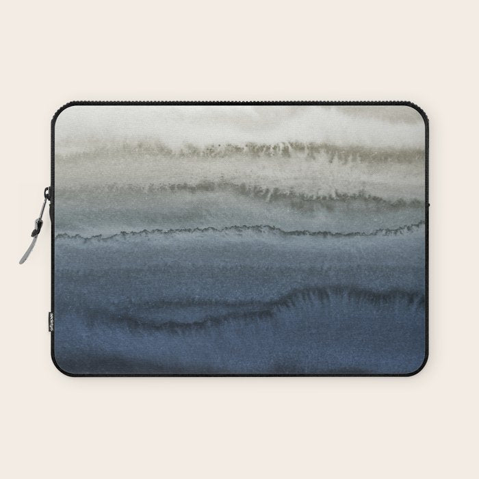 WITHIN THE TIDES - CRUSHING WAVES BLUE Laptop Sleeve Gallery Image 1