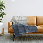 WITHIN THE TIDES - CRUSHING WAVES BLUE Throw Blanket Gallery Image 1