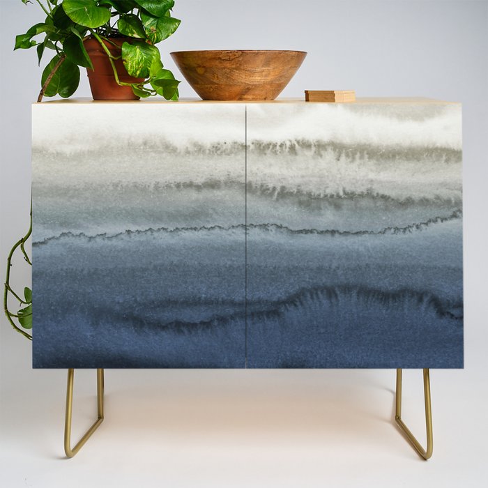 WITHIN THE TIDES - CRUSHING WAVES BLUE Credenza Gallery Image 1