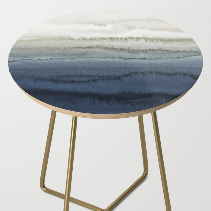 WITHIN THE TIDES - CRUSHING WAVES BLUE Side Table Gallery Image 2