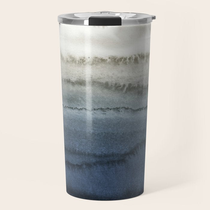 WITHIN THE TIDES - CRUSHING WAVES BLUE Travel Mug Gallery Image 1