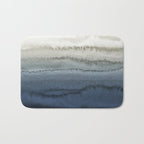 WITHIN THE TIDES - CRUSHING WAVES BLUE Bath Mat Gallery Image 1