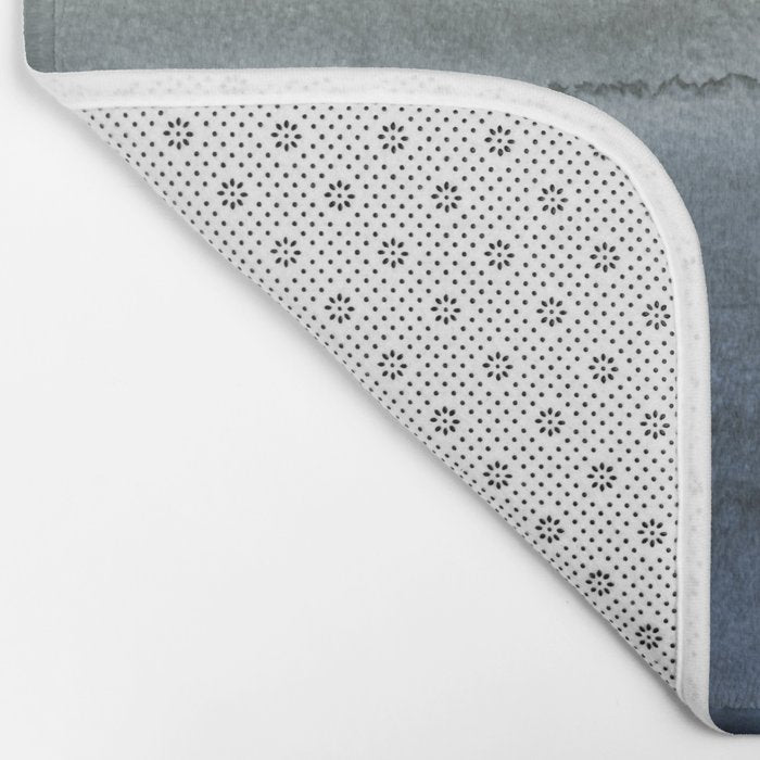 WITHIN THE TIDES - CRUSHING WAVES BLUE Bath Mat Gallery Image 2