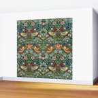 William Morris "Strawberry Thief" 11. Wall Mural Gallery Image 2