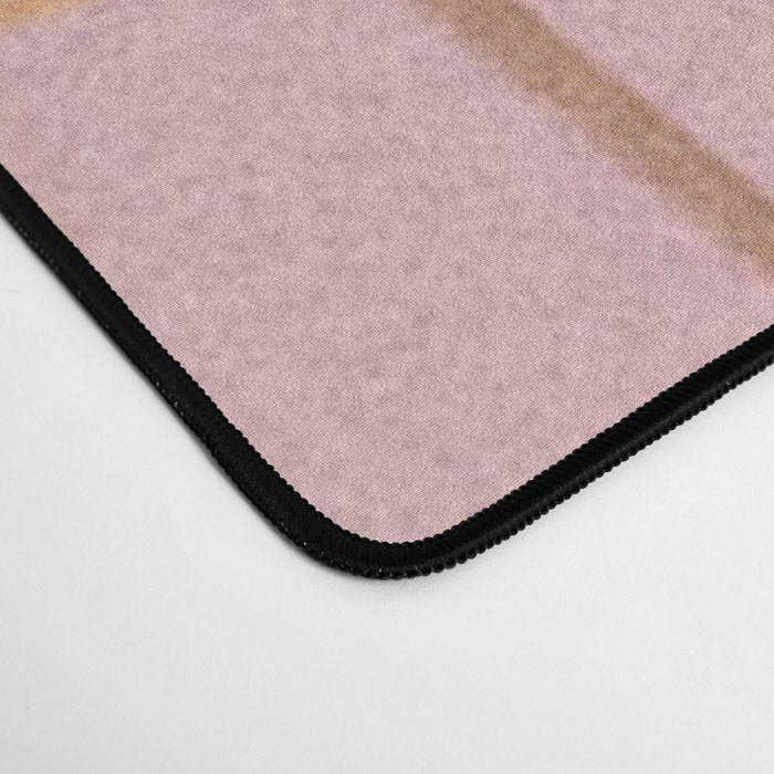 Chamomile Dream Pink Desk Mat Gallery Image 4