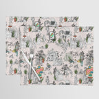 Toile de Jouy Between eras 01 Placemat Gallery Image 1