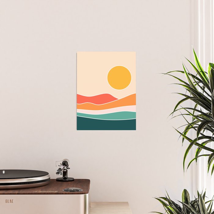 Abstract Landscape 23A Poster Gallery Image 2