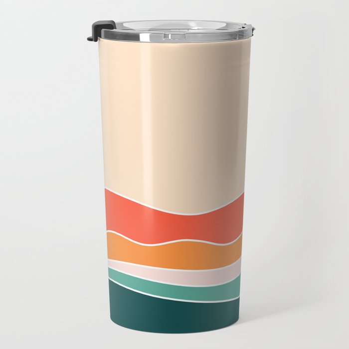 Abstract Landscape 23A Travel Mug Gallery Image 3