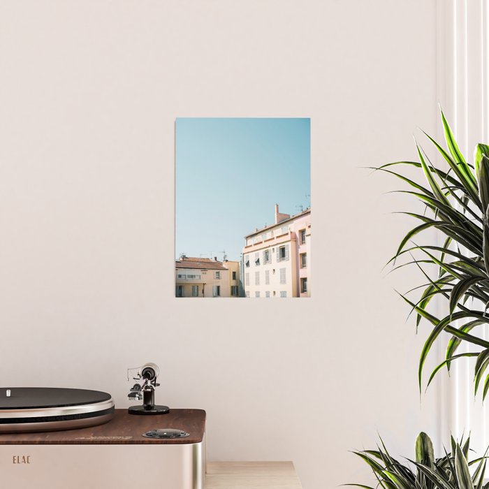 Pretty pretty Cannes | Pastel colored apartment buildings in the South of France Poster Gallery Image 2