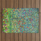 Gustav Klimt "Apple tree" I Outdoor Rug Gallery Image 1