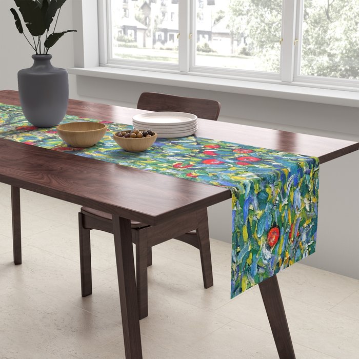 Gustav Klimt "Apple tree" I Table Runner Gallery Image 2