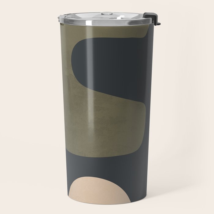 Abstract Minimal Shapes 76 Travel Mug Gallery Image 2