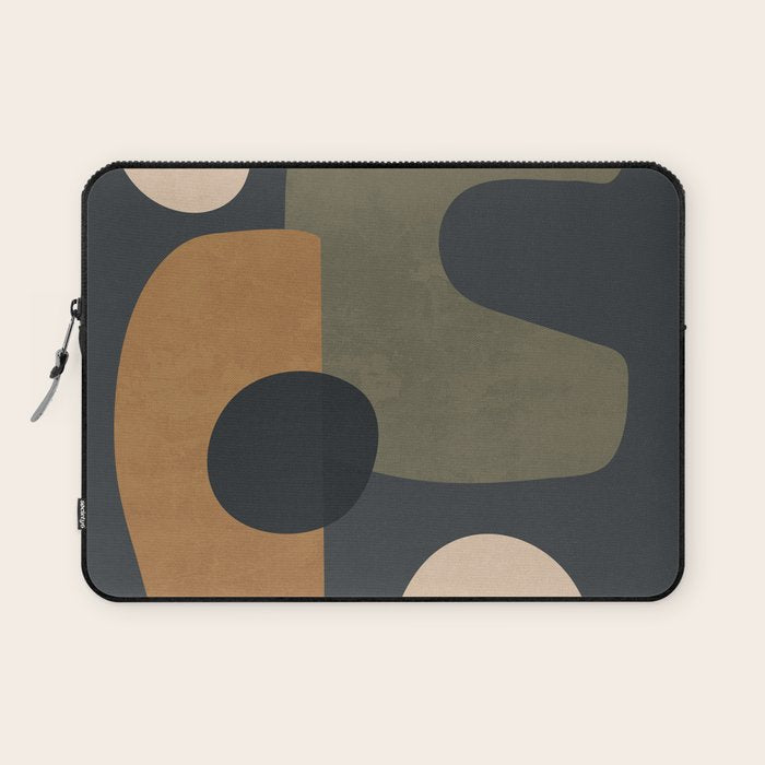 Abstract Minimal Shapes 76 Laptop Sleeve Gallery Image 1