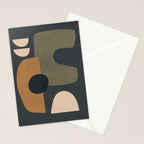 Abstract Minimal Shapes 76 Stationery Card Gallery Image 2