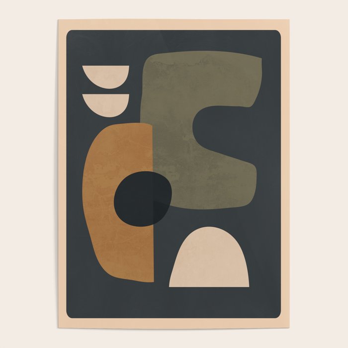 Abstract Minimal Shapes 76 Poster Gallery Image 4
