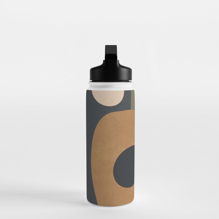 Abstract Minimal Shapes 76 Water Bottle Gallery Image 3