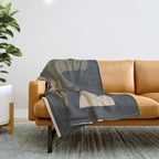 Abstract Minimal Shapes 76 Throw Blanket Gallery Image 1
