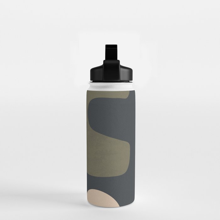Abstract Minimal Shapes 76 Water Bottle Gallery Image 2
