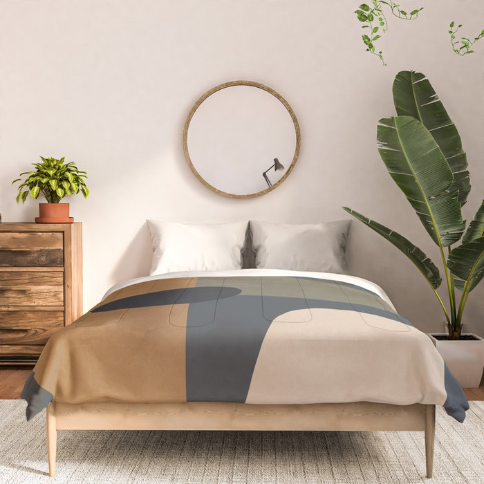 Abstract Minimal Shapes 76 Comforter Gallery Image 3