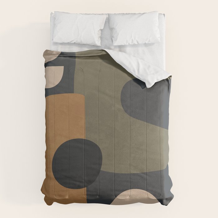 Abstract Minimal Shapes 76 Comforter Gallery Image 6
