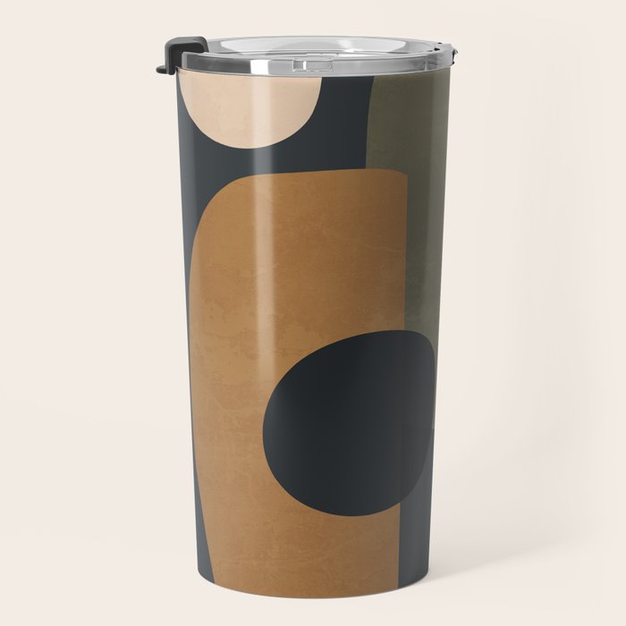 Abstract Minimal Shapes 76 Travel Mug Gallery Image 3