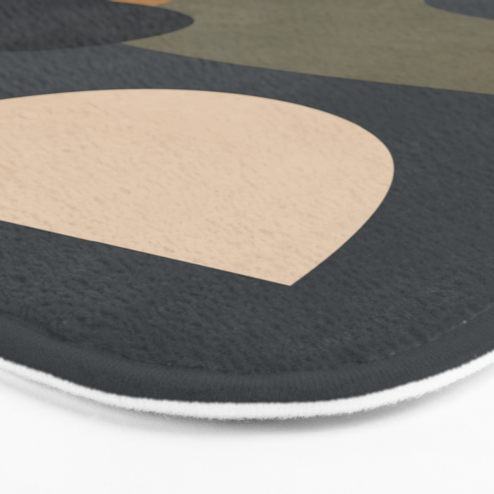 Abstract Minimal Shapes 76 Bath Mat Gallery Image 3