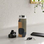 Abstract Minimal Shapes 76 Water Bottle Gallery Image 4