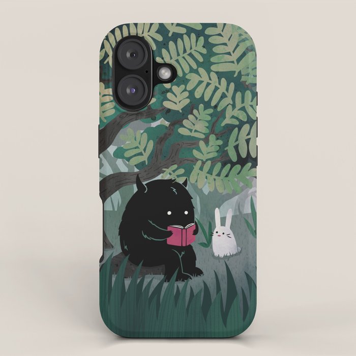 Another Quiet Spot (in Green) iPhone Case Gallery Image 1