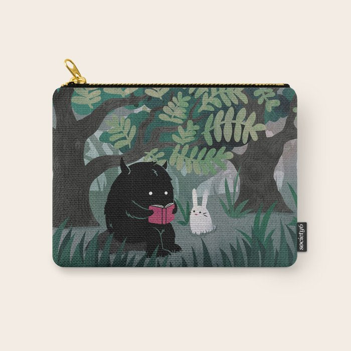 Another Quiet Spot (in Green) Carry All Pouch Gallery Image 1