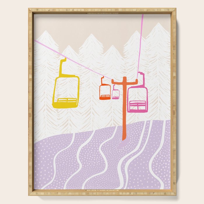 chairlift Serving Tray Gallery Image 1