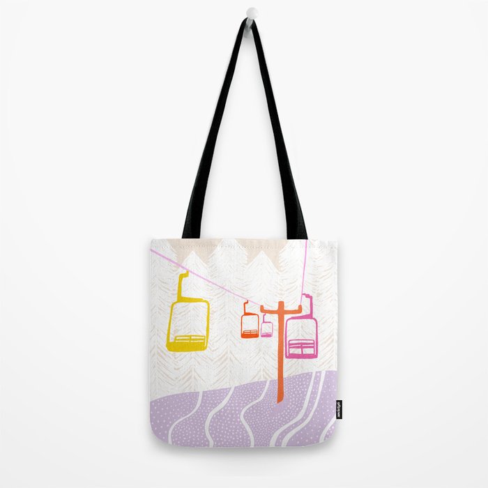 chairlift Tote Bag Gallery Image 2