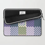 Bold colors block grid C Laptop Sleeve Gallery Image 2