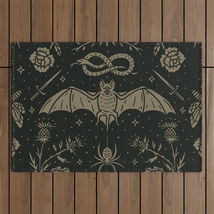 Cemetery Nights Outdoor Rug Gallery Image 1