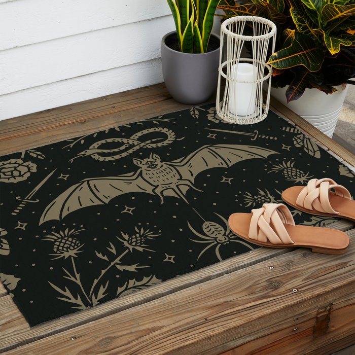 Cemetery Nights Outdoor Rug Gallery Image 2