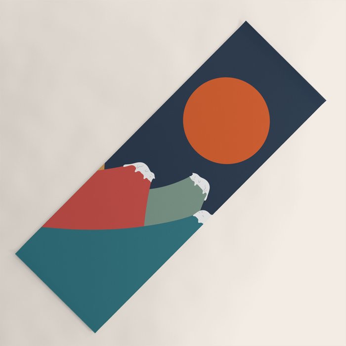 Cat Landscape 10 Yoga Mat Gallery Image 1