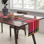 Red Tartan Table Runner Gallery Image 2
