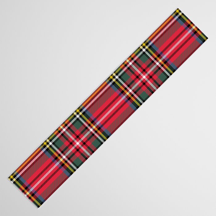 Red Tartan Table Runner Gallery Image 3