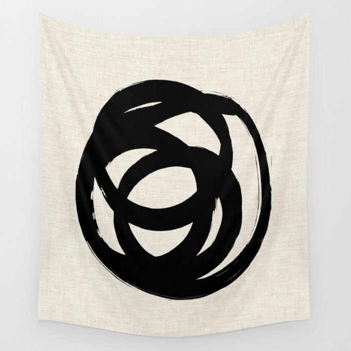 Ink Eye Wall Tapestry Gallery Image 4