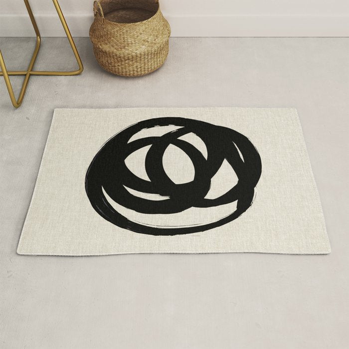 Ink Eye Rug Gallery Image 1