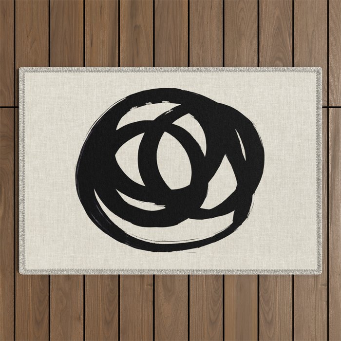 Ink Eye Outdoor Rug Gallery Image 1