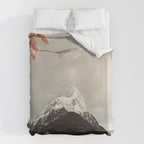 Sifted Summit - MP Snow Sugar on Mountain Peak Duvet Cover Gallery Image 6