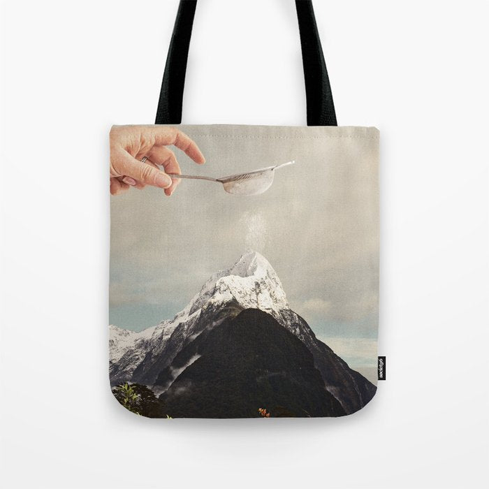 Sifted Summit - MP Snow Sugar on Mountain Peak Tote Bag Gallery Image 1