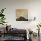 Sifted Summit - MP Snow Sugar on Mountain Peak Wood Wall Art Gallery Image 2
