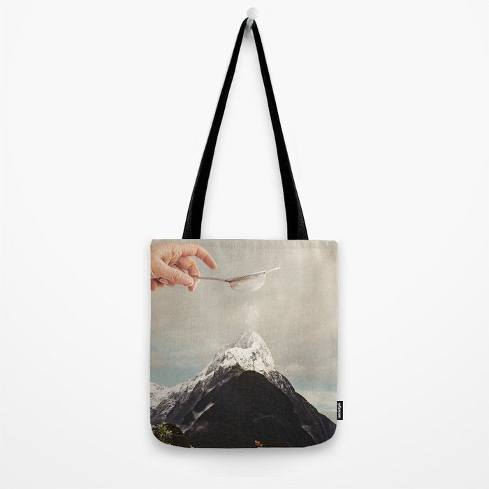 Sifted Summit - MP Snow Sugar on Mountain Peak Tote Bag Gallery Image 2