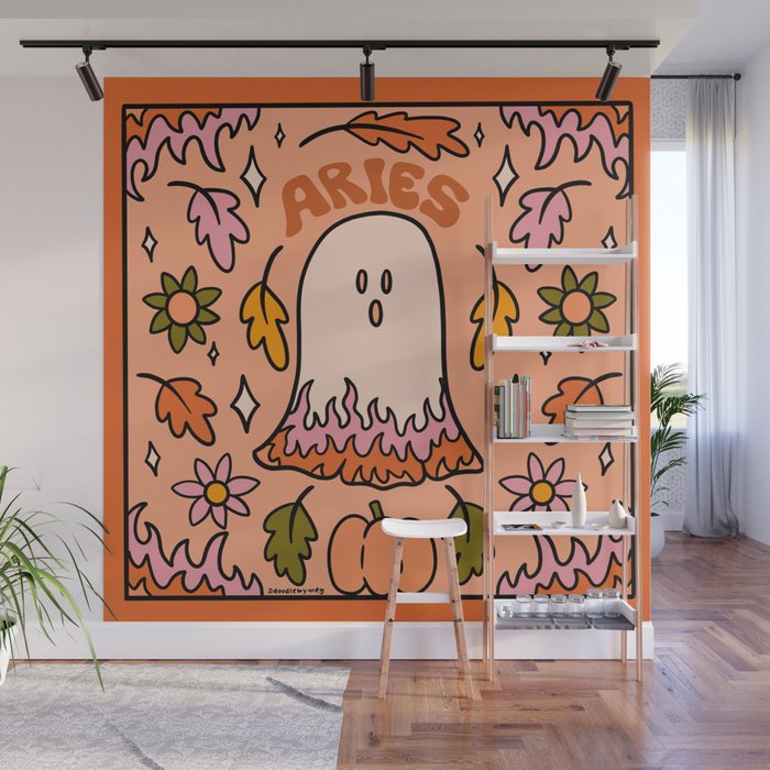 Aries Ghost Wall Mural Gallery Image 1