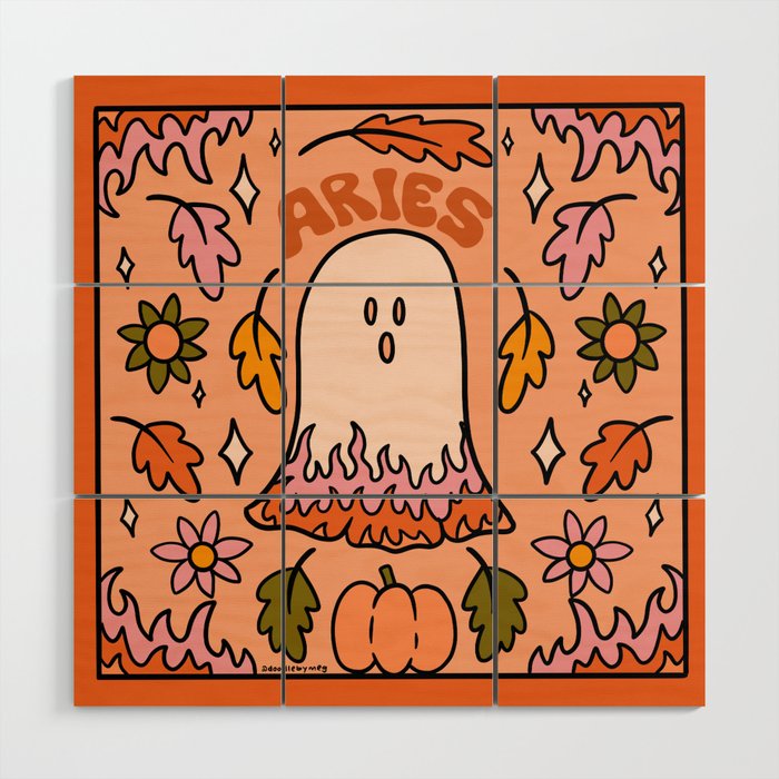 Aries Ghost Wood Wall Art Gallery Image 1