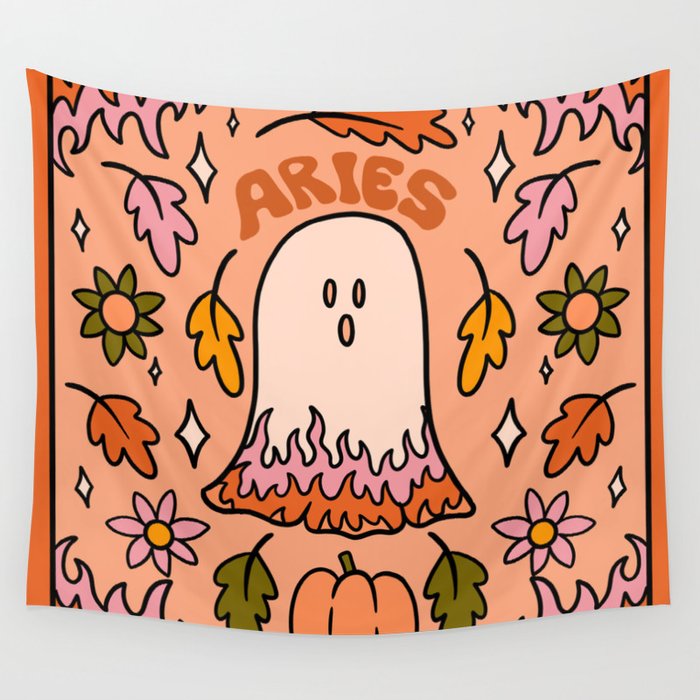 Aries Ghost Wall Tapestry Gallery Image 4