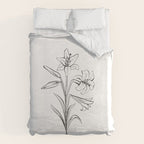 Lilies Duvet Cover Gallery Image 6