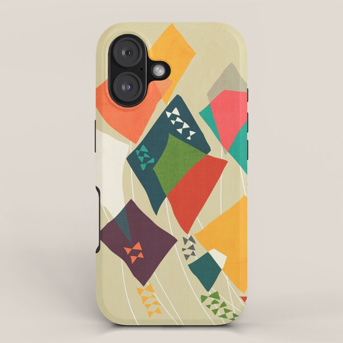 Whimsical kites iPhone Case Gallery Image 1